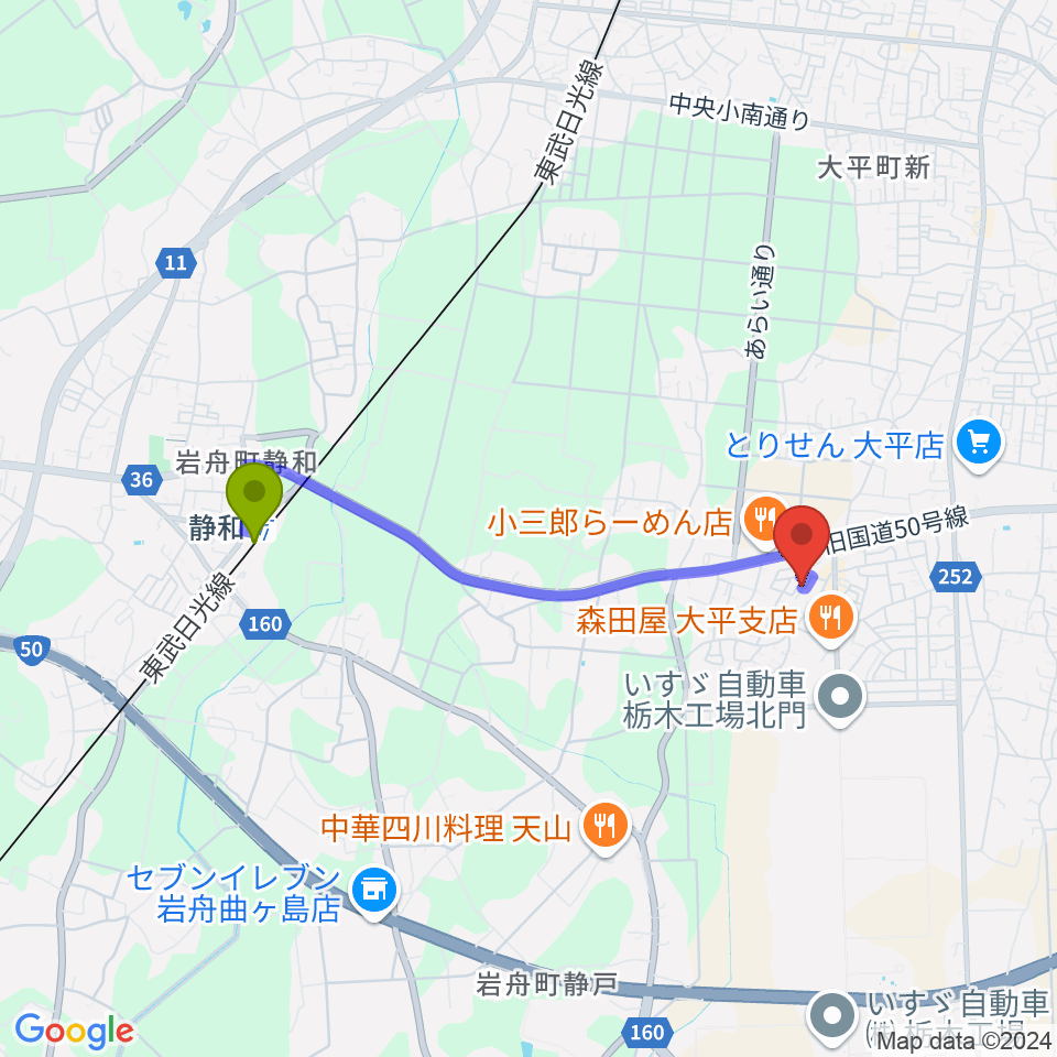 カルチャーハウス エスポワールの最寄駅静和駅からの徒歩ルート（約32分）地図